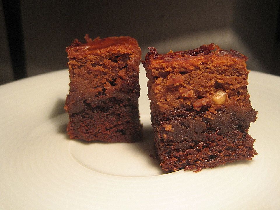 Erdnussbutter Brownies von dsara| Chefkoch