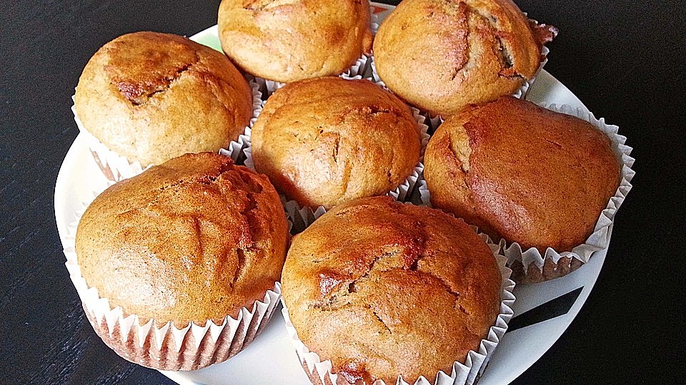 Blitzschnelle Saftige Bananenmuffins Von Stewardesss Chefkoch 
