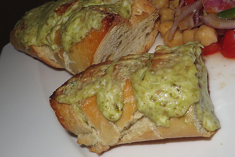 Pesto-Baguette