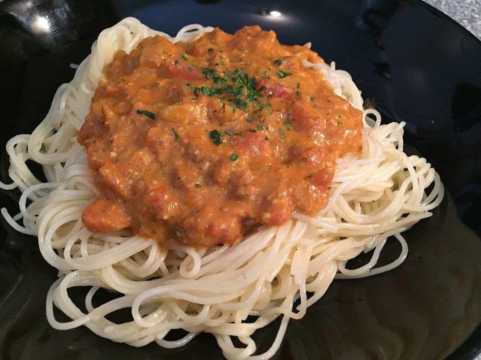 Spaghetti nach italienischer Art von Sugarlina| Chefkoch
