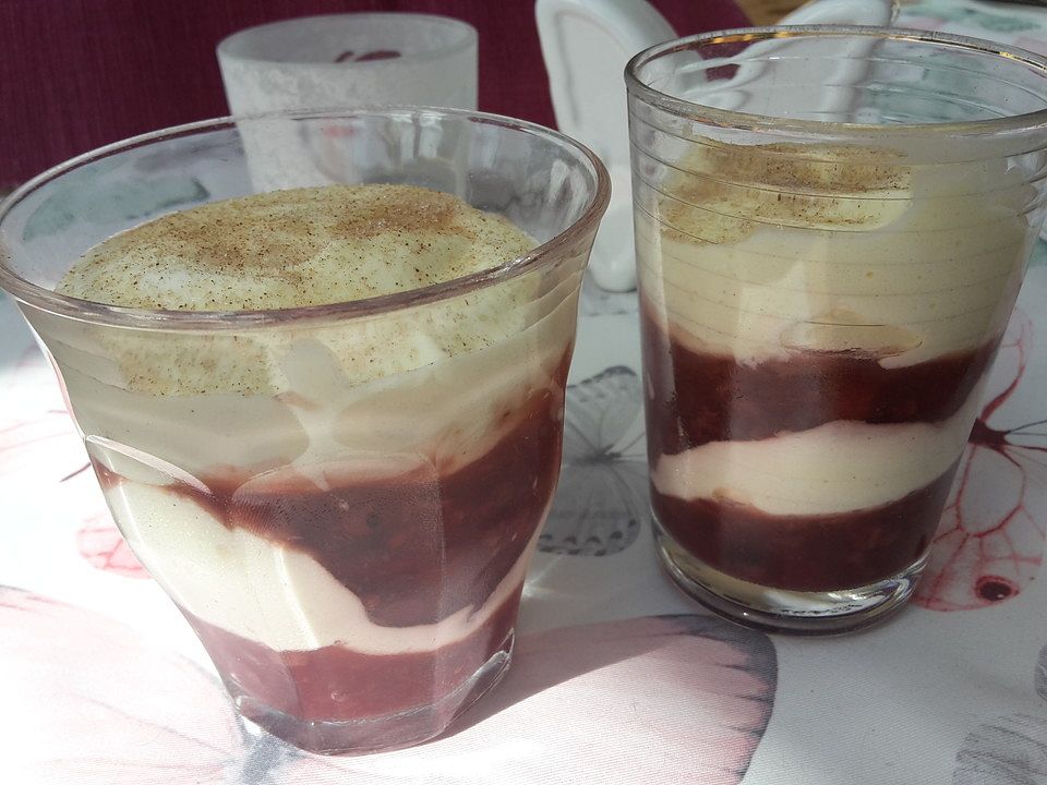 Rote Grütze mit Quark - Eierlikörsoße von Aloha| Chefkoch