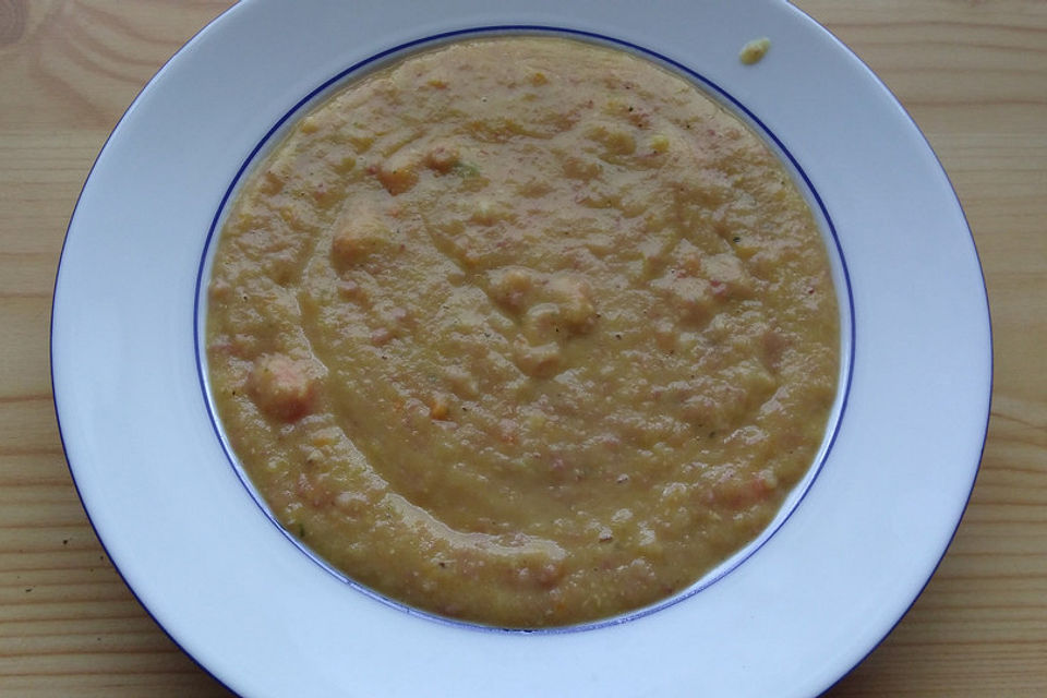 Linseneintopf mit Speck Linseneintopf mit Speck
