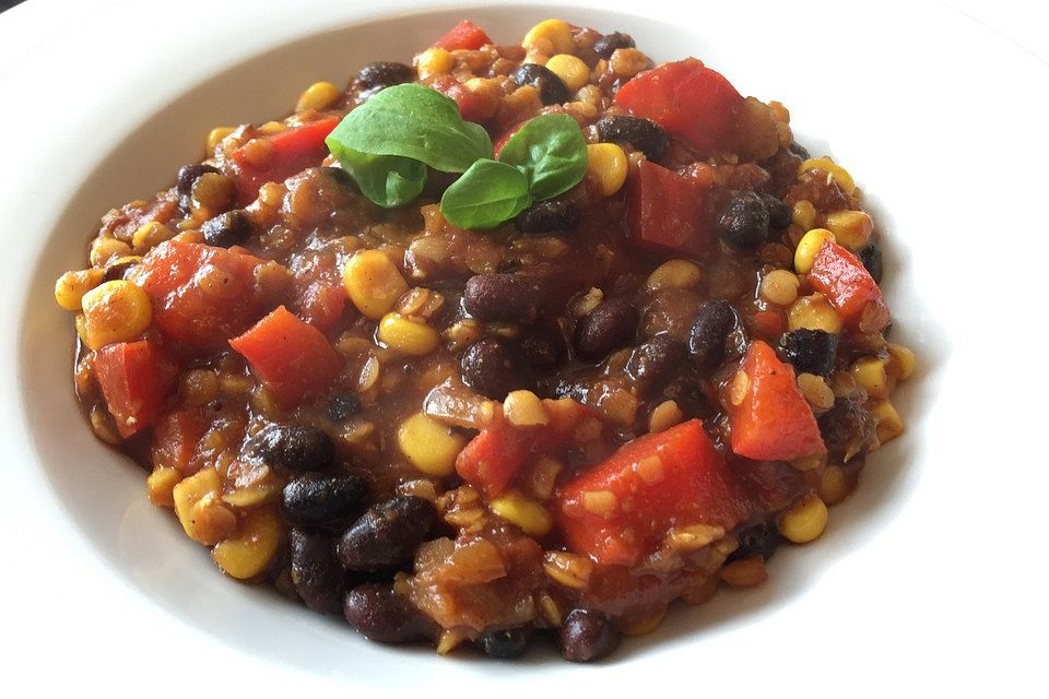 Veganes, basisches Chili