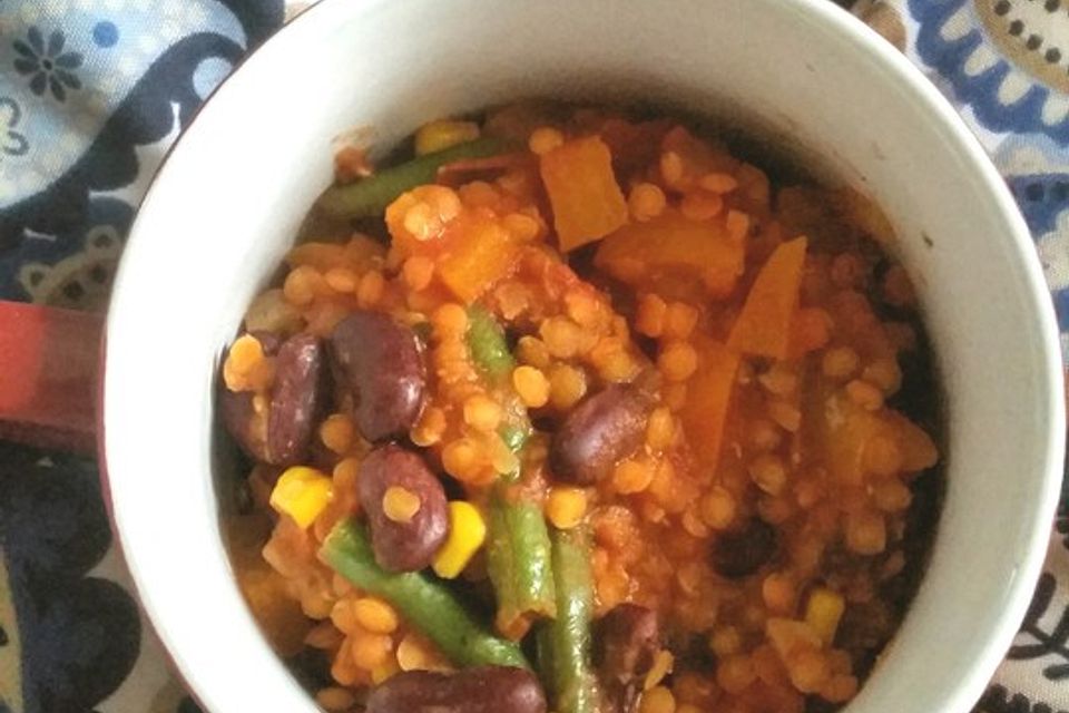 Veganes, basisches Chili