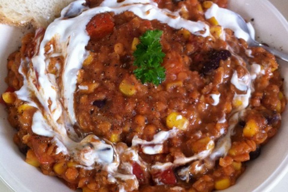 Veganes, basisches Chili