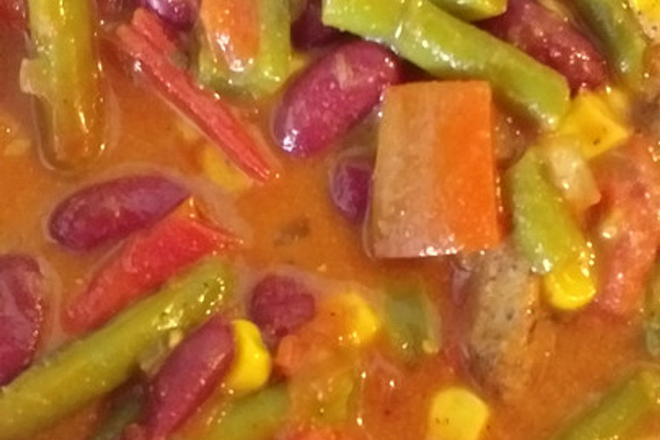 Veganes, basisches Chili