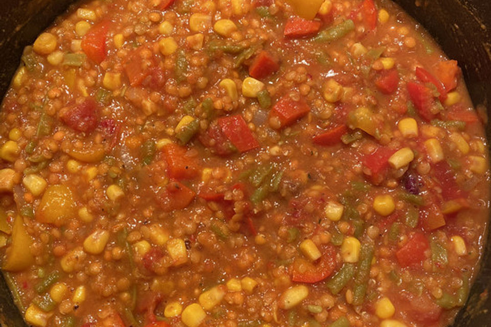 Veganes, basisches Chili