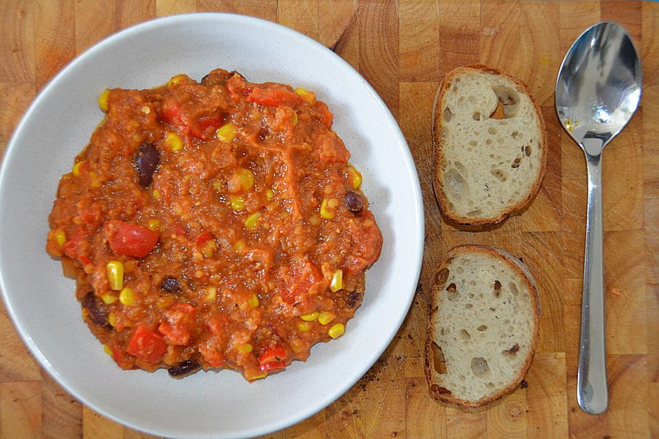 Veganes, basisches Chili