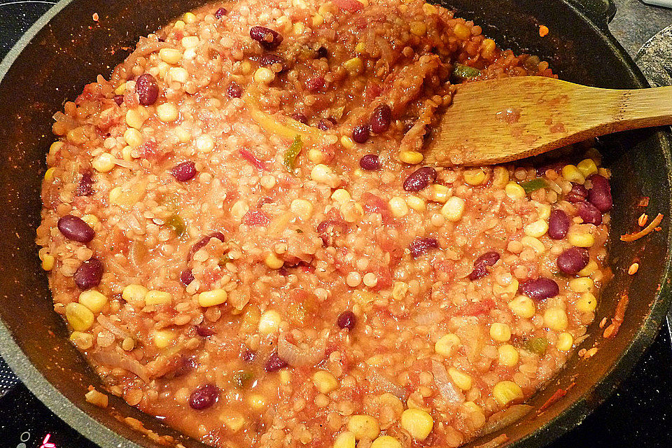 Veganes, basisches Chili