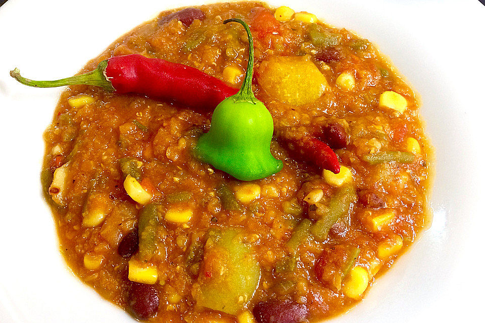 Veganes, basisches Chili