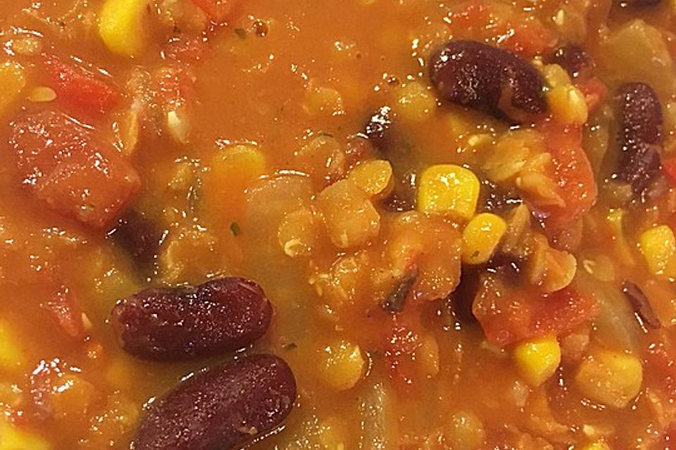 Veganes, basisches Chili