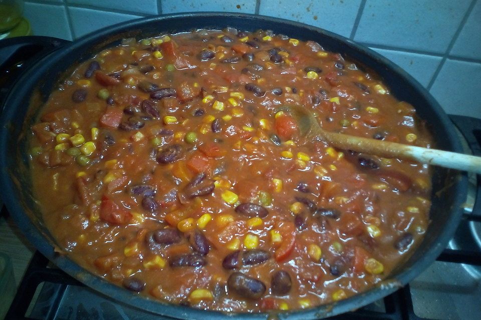 Veganes, basisches Chili