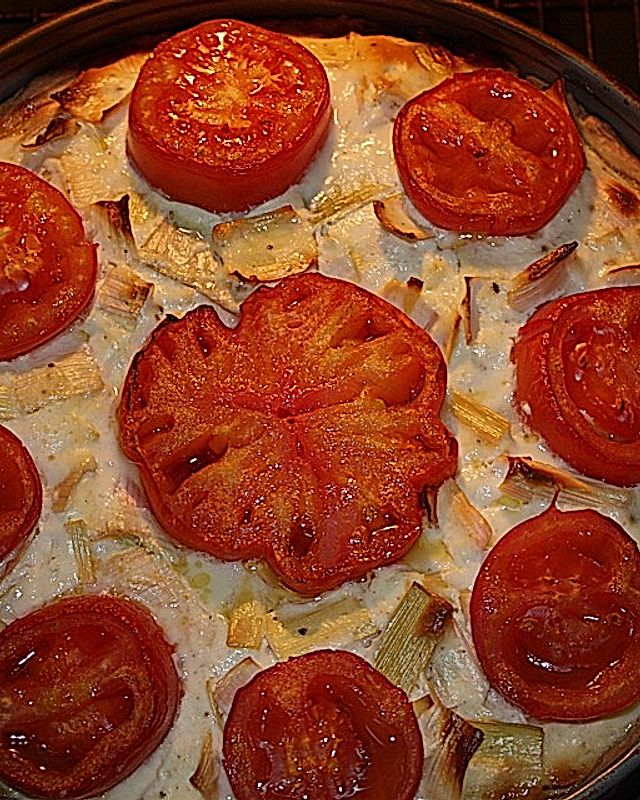 Tomatentorte mit Quarkfüllung