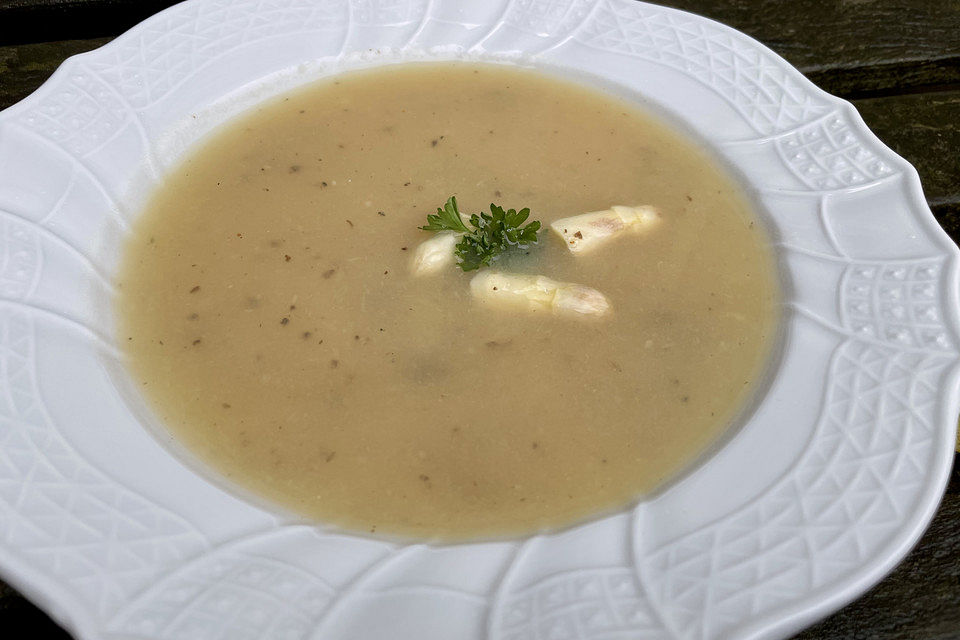 Spargelsuppe