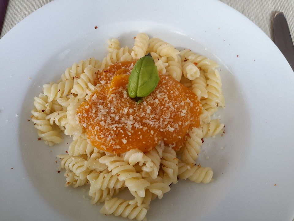 Kürbissauce zu Pasta von badegast1| Chefkoch
