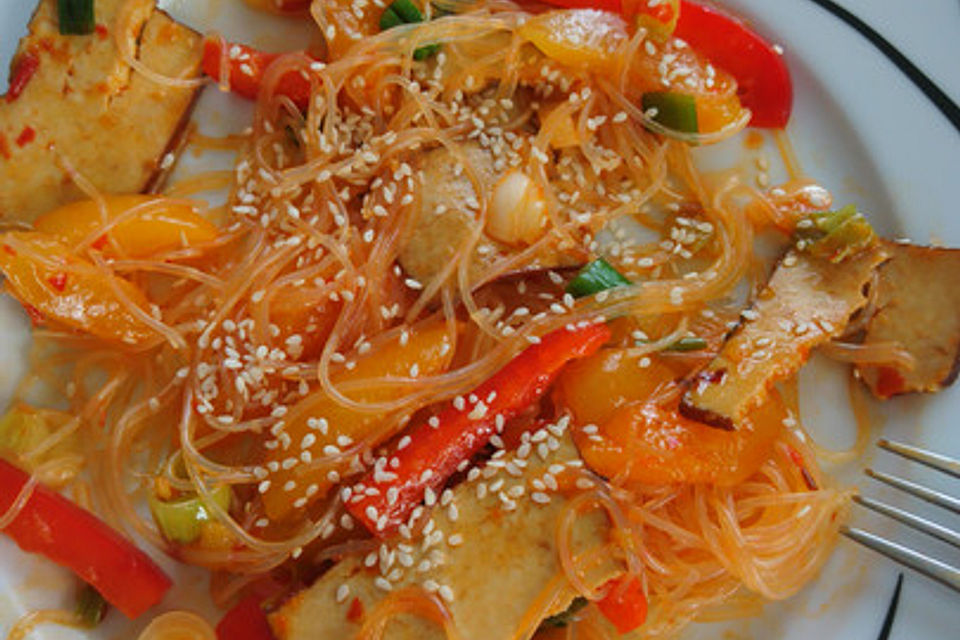 Asiatischer Glasnudelsalat