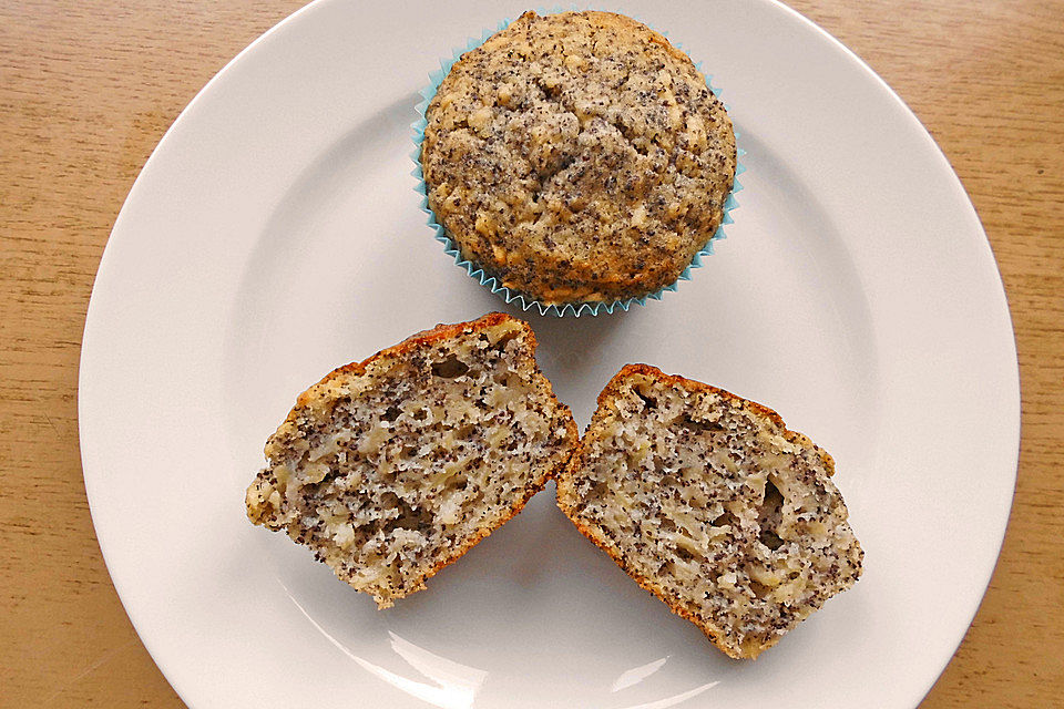 Apfel-Mohn Muffin