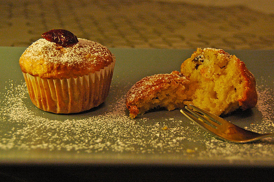 Birnen-Cranberry-Muffins