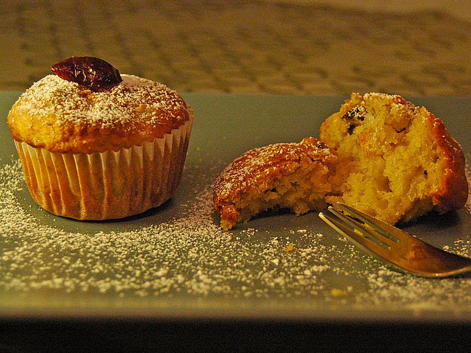 Birnen-Cranberry-Muffins von Buntglasfenster| Chefkoch