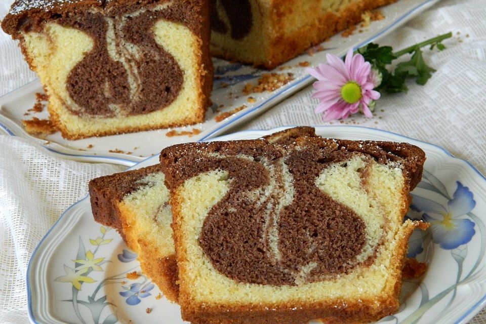 Marmor - Tassenkuchen mit Zimt