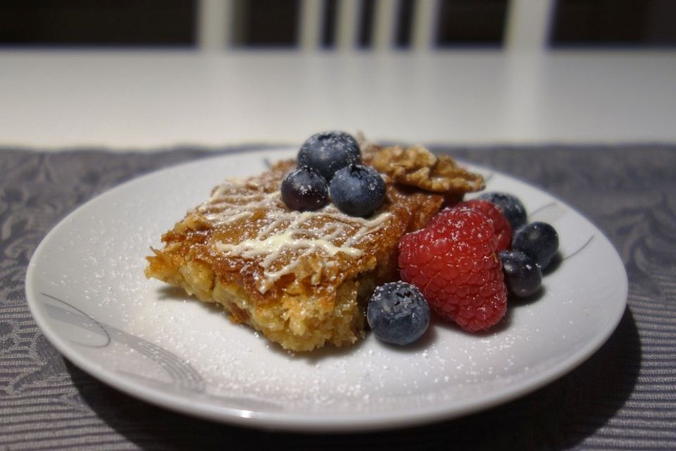 Brownies mit Walnüssen und weißer Schokolade