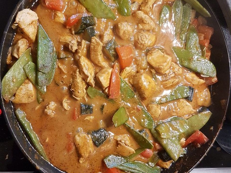 Hähnchenbrust mit Thai-Curry von FunCE| Chefkoch