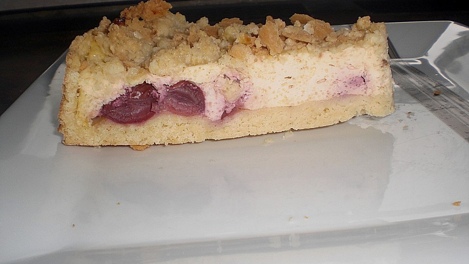 Krümeltorte mit Kirsch - Quarkfüllung von frosch18