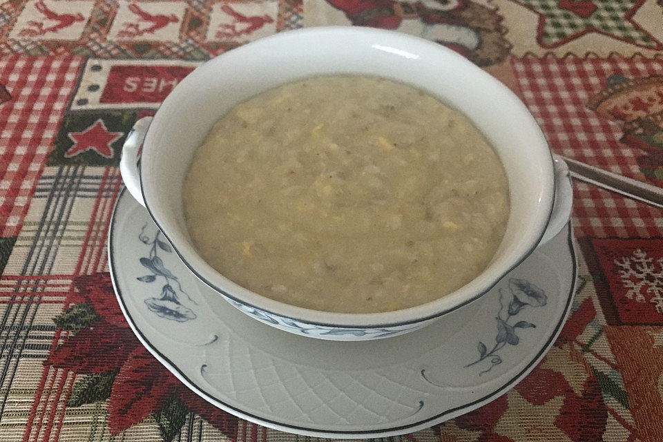 Haferflockensuppe Haferflockensuppe