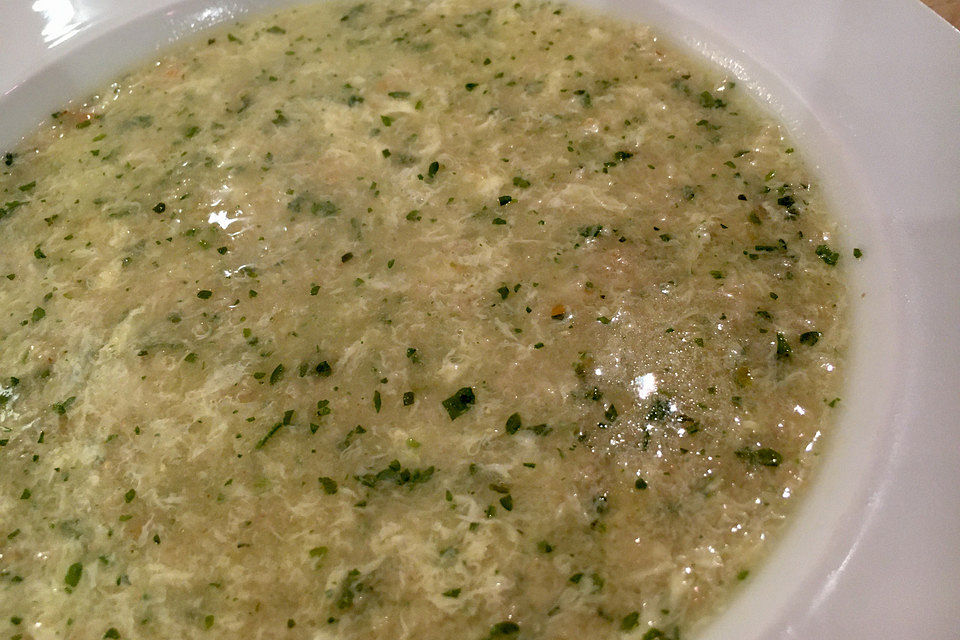 Haferflockensuppe Haferflockensuppe