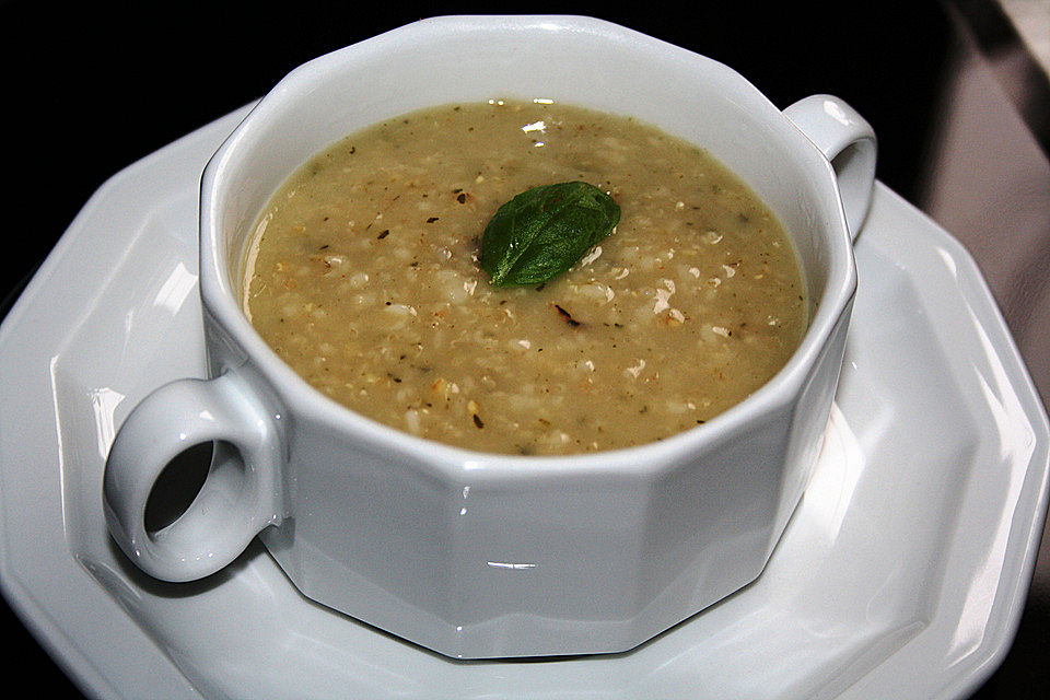 Haferflockensuppe Haferflockensuppe