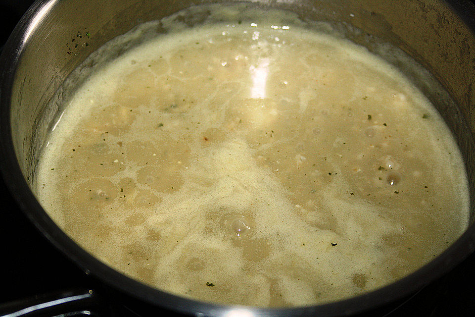 Haferflockensuppe Haferflockensuppe