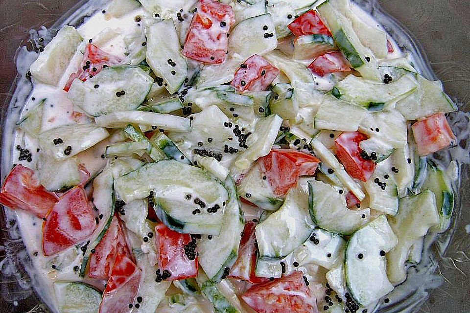 Gurken - Tomaten Salat Gurken - Tomaten Salat