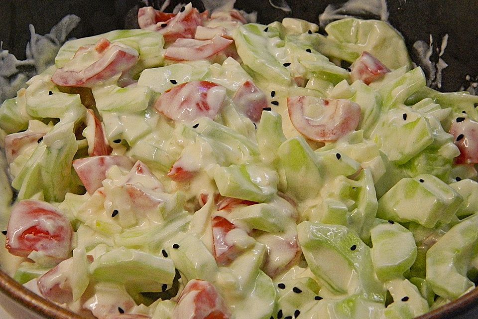 Gurken - Tomaten Salat Gurken - Tomaten Salat