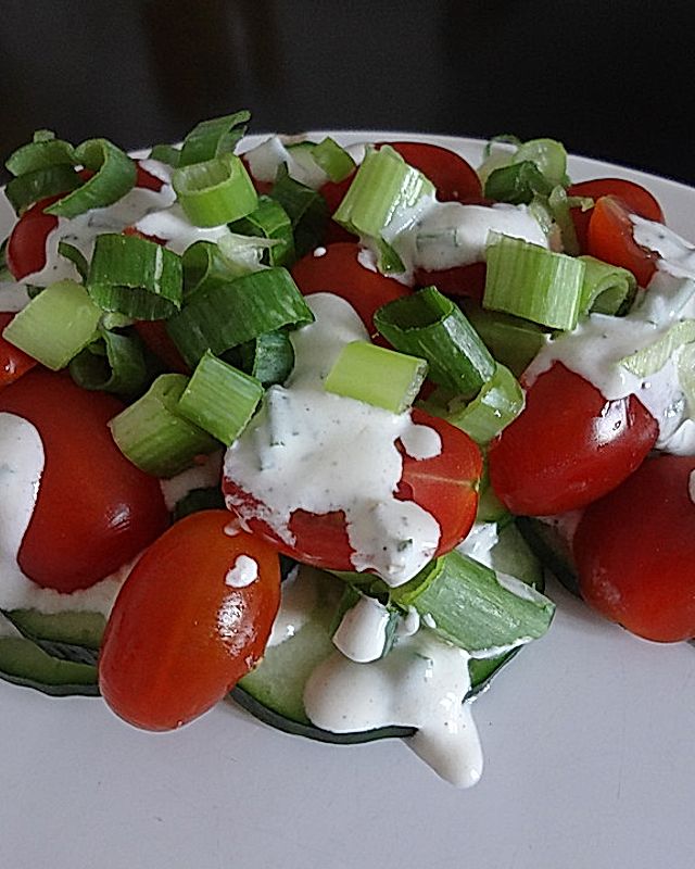 Gurken - Tomaten Salat