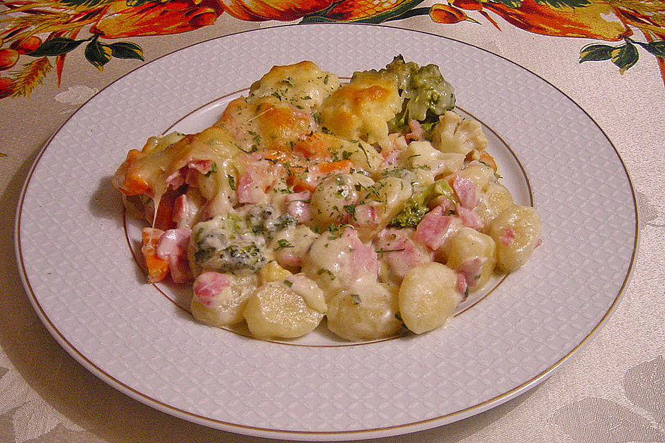 Gnocchi-Auflauf à la Steffi