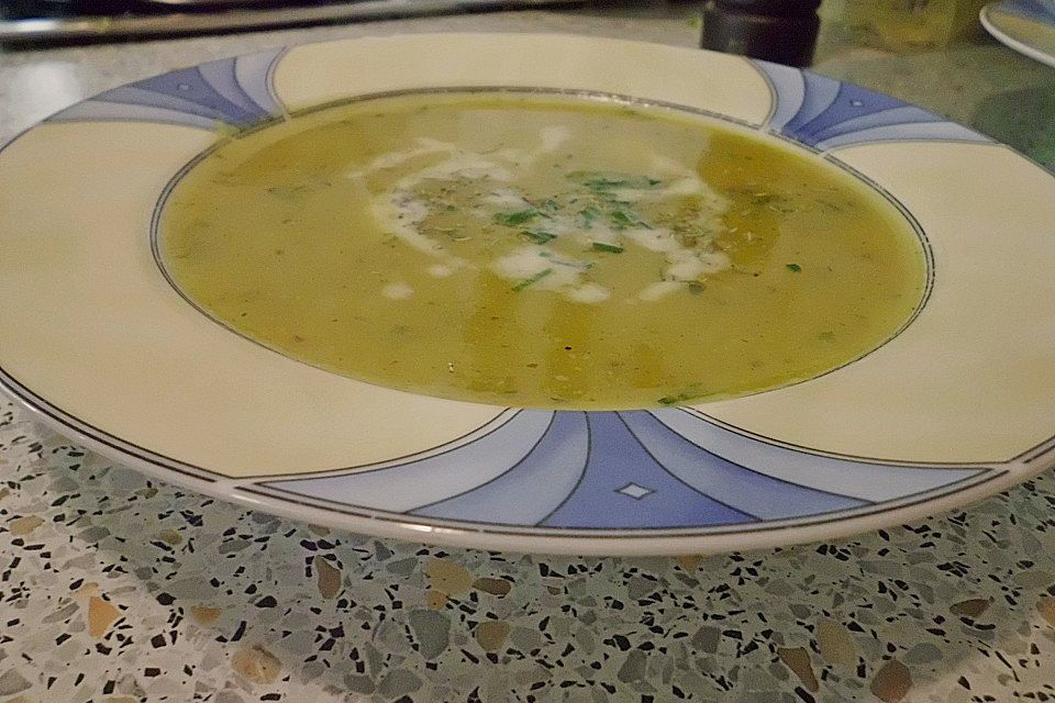 Blumenkohl - Kohlrabi Cremesuppe