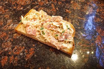 Frischkase Brotaufstrich Mit Rohem Schinken Von Murdock Bay Chefkoch 