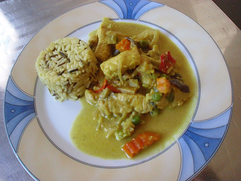 Curry-Kokos-Geschnetzeltes von Lio| Chefkoch