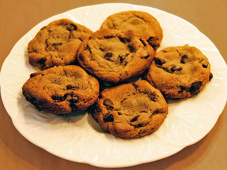 Amerikanische Chocolate Chip Cookies von diesportlichenaschkatze | Chefkoch