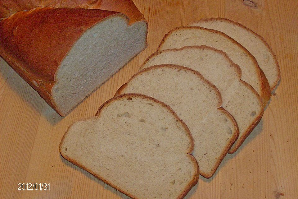 Dinkel Toastbrot