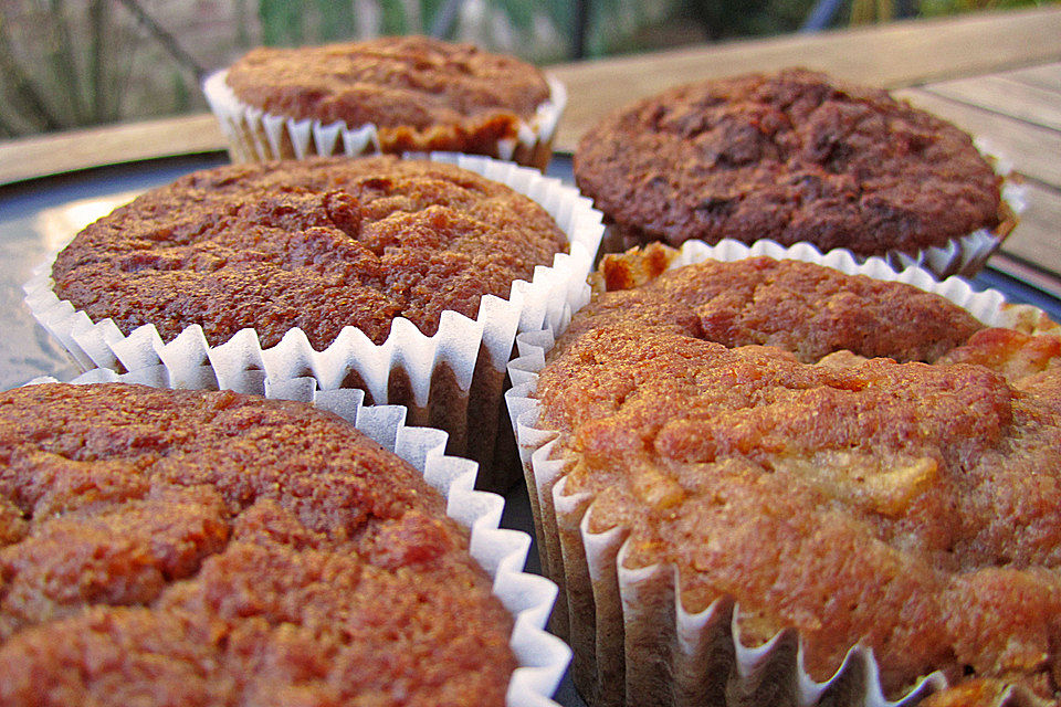 Apfel-Chai-Muffins