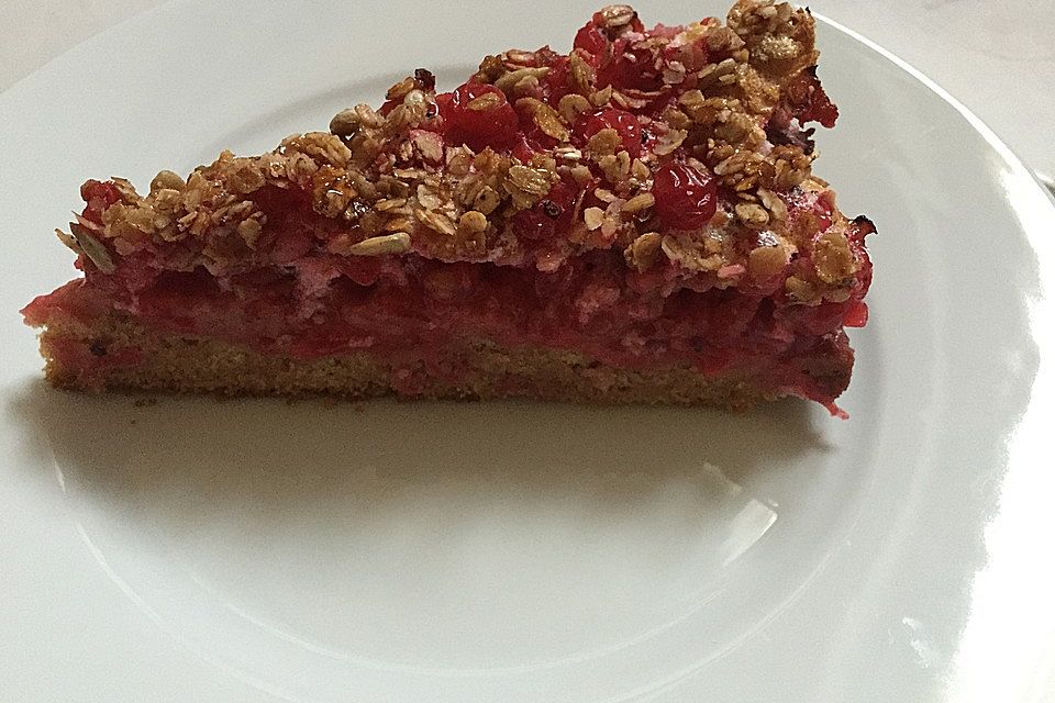 Johannisbeerkuchen Vollwert-Variante