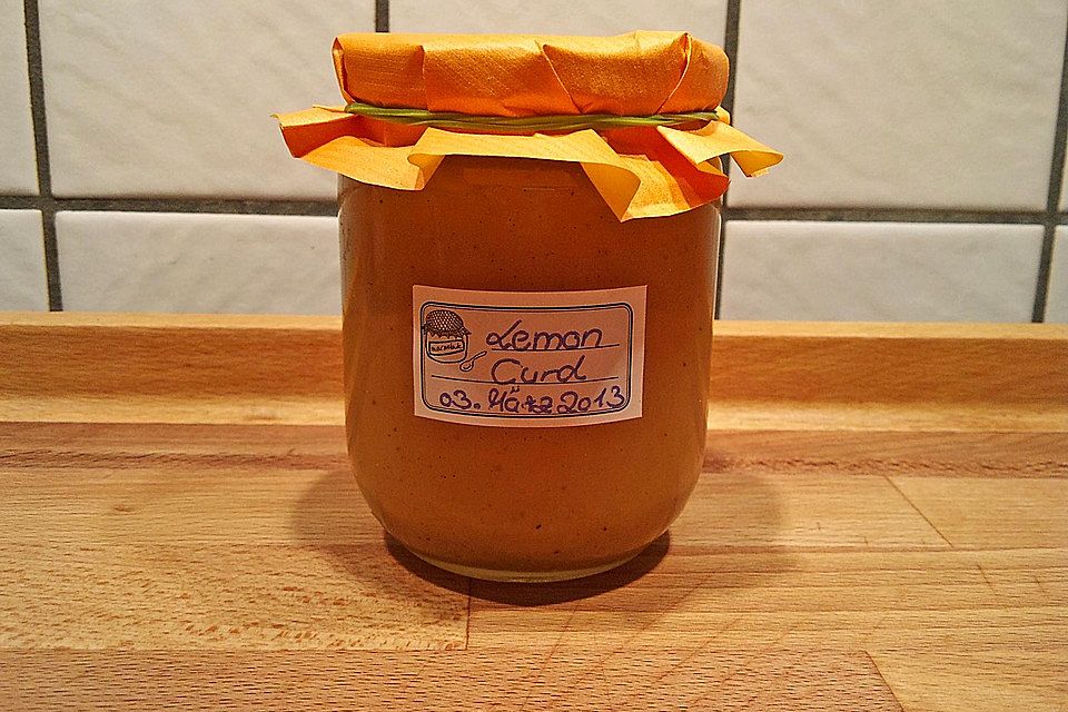 Lemon Curd vegan