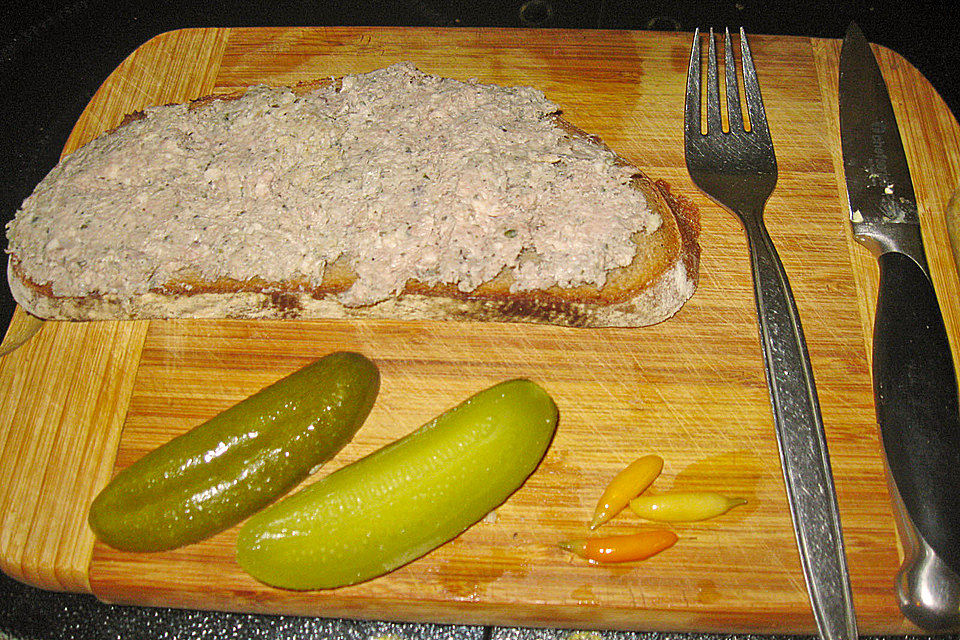 Leberwurst nach Thüringer Hausschlachterrezept