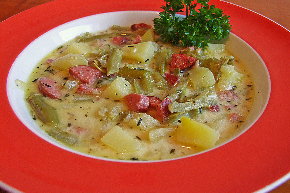 SchmackoFatz Bohneneintopf mit Buttermilch