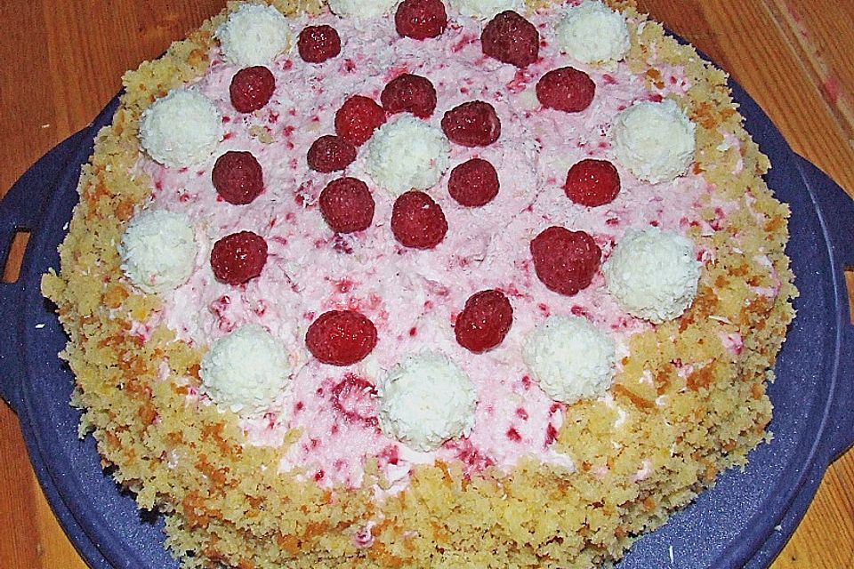 Raffaello - Himbeer - Torte