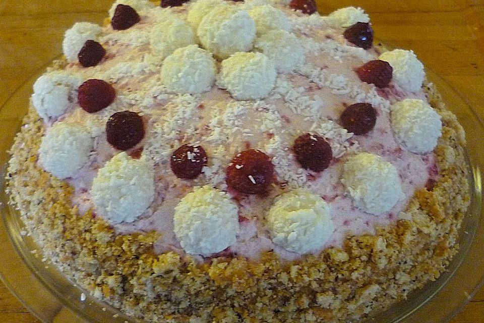 Raffaello - Himbeer - Torte