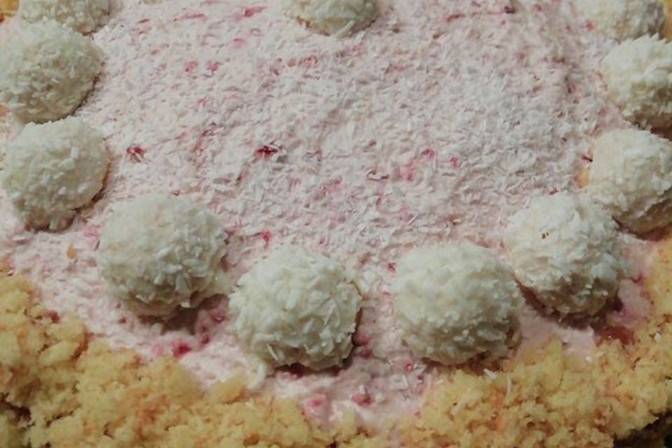 Raffaello - Himbeer - Torte