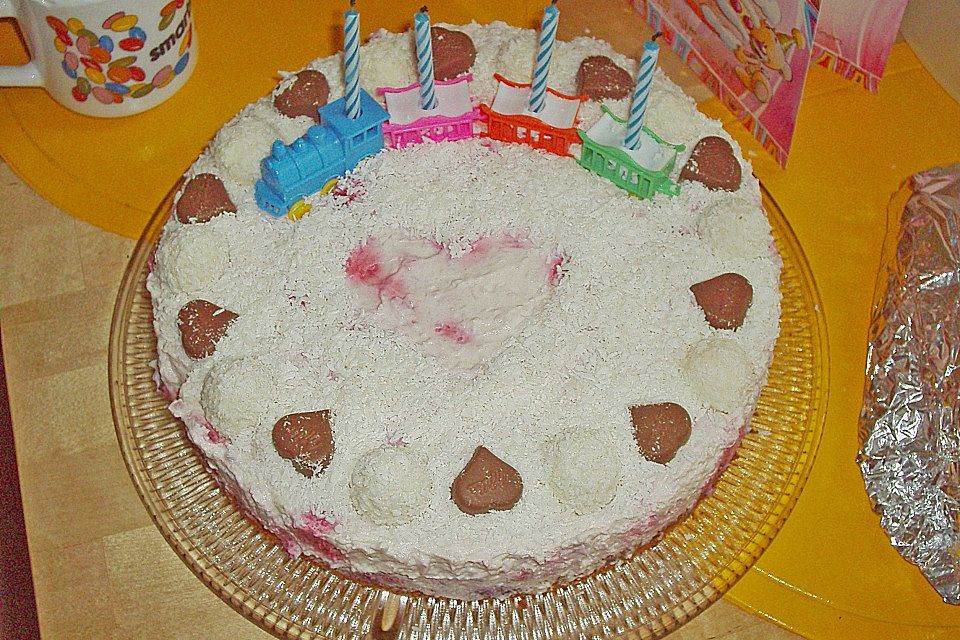 Raffaello - Himbeer - Torte