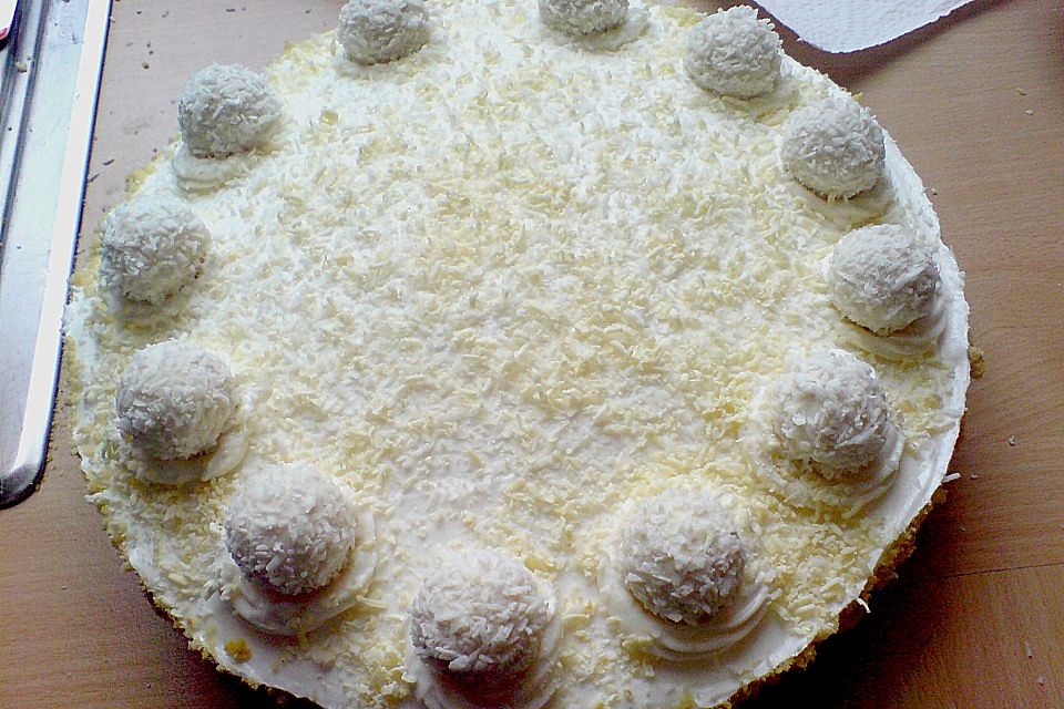 Raffaello - Himbeer - Torte